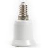 Generic Durable Lamp Socket Adapter E14 to E27 Plug LED Light Bulb Holder Base Converter view 2