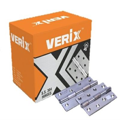 VERiX 3'' X 27mm X 10mm Stainless Steel Hinges (20 Pcs. Box)
