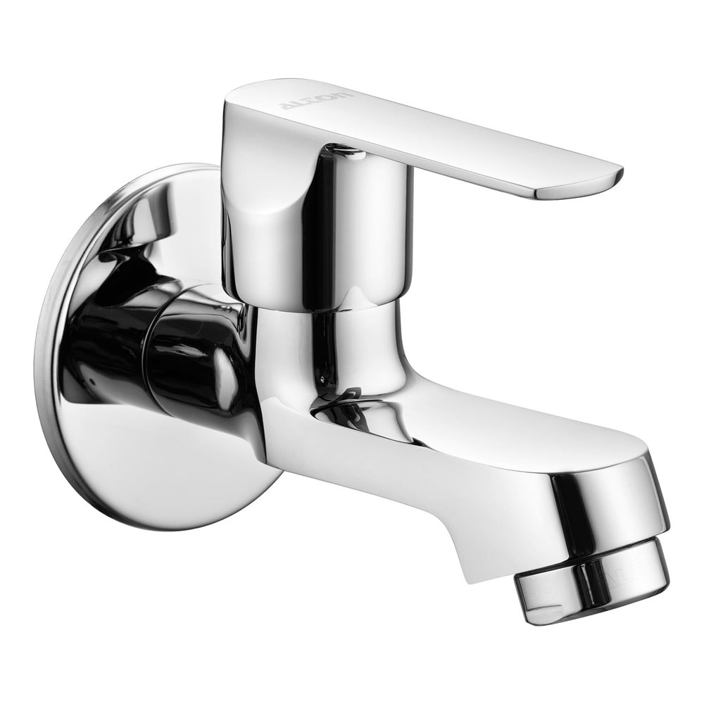 ALTON FAM3305 Brass, Bib Cock Short Body with Wall Flange (Chrome)