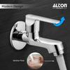 ALTON FAM3305 Brass, Bib Cock Short Body with Wall Flange (Chrome) view 3