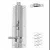 Smart Shophar Brass Plain Tower Bolt 4 Inches Nickel Silver Pack of 4 - Functional and Reliable Tower Bolt Set - Sleek Design, Quick and Simple Mounting, Secure Fastening view 4