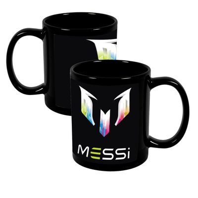 Thirsty Guys Messi Black Ceramic Coffee Mug