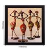 eCraftIndia 'Tribal Women' UV Art Painting (Synthetic Wood, 36 cm x 36 cm, Matt Texture) view 3