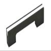 JETIZE DESINGER ALUMINIUM 96MM DOOR HANDLE AM-103 (2 Pcs) view 1