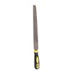 DIY Crafts Pack Of 1 Set, Design No #2, 2 - Pcs / 2 Pieces Yellow Black Handle Steel Middle Cut Half Round (Pack Of 1 Set, Design No #2) view 1