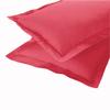 AURAVE Solid Cotton 220 TC Pillow Covers  Standard Size | Soft, Breathable & Durable | Luxury Hotel Quality with Envelope Closure - 18 X 27 Inches, Magenta, 2 Piece view 3