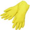 Hand Care Tool Zone General Purpose Rubber Cleaning Gloves (Orange, Large) -Set of 3 Pairs view 1