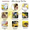 Hand Care Tool Zone General Purpose Rubber Cleaning Gloves (Orange, Large) -Set of 3 Pairs view 4