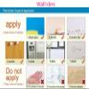 Wall1ders Square Heart Mirror Stickers for Wall, Acrylic Mirror Wall Decor Sticker, Wall Mirror Stickers, Acrylic Stickers, Wall Stickers for Hall Room, Bed Room, Kitchen. (Silver, 100 Pieces) view 3