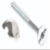 Smart Shophar Steel and Brass Mirror Screw 02 Inches Nickle Silver, Pack of 100 pcs/Sturdy and Elegant/Smooth Finish/Great for Mirrors, Frames, Artworks, and More view 4