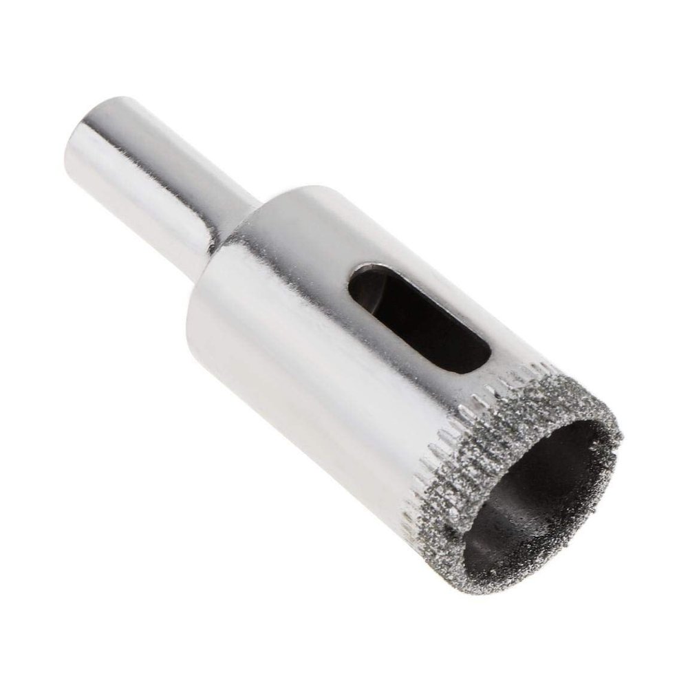 NavaHome Basics 2Pcs/lot 16mm Core Drill Bit for Glass Marble Cermic Title Hole Puncher Polish Bit