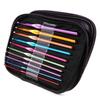 SYGA Aluminium Crochet Hooks Knitting Needles Set with Case (Multicolour) - 22 Pieces view 3