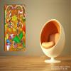 Tamatina Kerala Mural Art Canvas Painting|Sri Ganesh|Art|Size-13X9 Inches.c129 view 2
