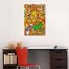 Tamatina Kerala Mural Art Canvas Painting|Sri Ganesh|Art|Size-13X9 Inches.c129 view 3