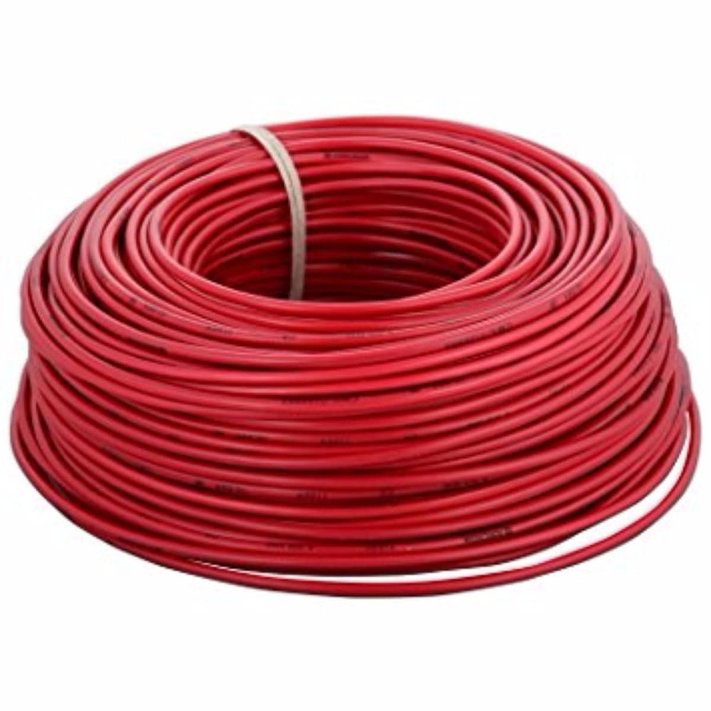 Lakshya 1.5 Sqmm Copper Wire 80m Coil (Red)