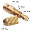 DIY Crafts Design No # 1, Set of 7 Pcs, 3.17mm+3.0mm Micro Twist Hand Drill Chuck Electric Drill Bit Collet A Complete Attachment S (Design No # 1, Set of 7 Pcs) view 3