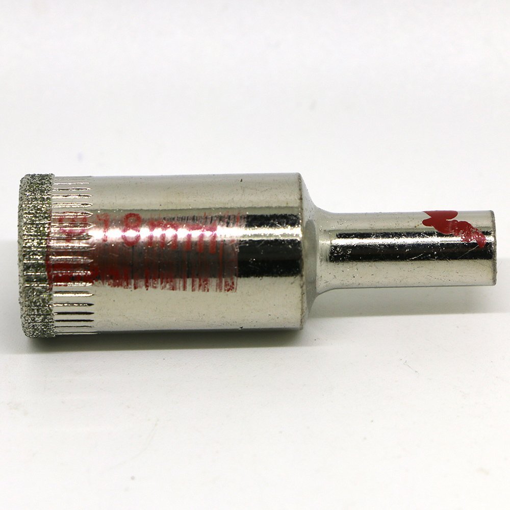 NavaHome Basics 18mm Diamond Coated Hole Saw Tile Ceramic Glass Marble Core Drill Bit Tool