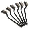 DIY Crafts Pack Of 6 Pcs Set, Design No #6, Mini Wire Brush Set Steel Brass Nylon Cleaning Polishing (Pack Of 6 Pcs Set, Design No #6) view 1