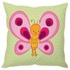 The Purple Tree Cute Cartoon Kids Cushion Cover (16x16 inches) - 1 pc view 1