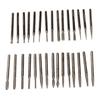 DIY Crafts Pack Of 1 Kit, Silver DNo5, 30 Pieces Diamond Grinding Head, 2.35mm Shank Burr Rotary Set 10 Shapes, Fits Dremel Rotary Tools for Carving Metal, Glass (Pack Of 1 Kit, Silver DNo5) view 3