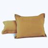 AURAVE Solid Cotton 220 TC Pillow Covers  Standard Size | Soft, Breathable & Durable | Luxury Hotel Quality with Envelope Closure - 18 X 27 Inches, Camel Brown, 2 Piece view 2