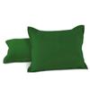 AURAVE Solid Cotton 220 TC Pillow Covers  Standard Size | Soft, Breathable & Durable | Luxury Hotel Quality with Envelope Closure - 18 X 27 Inches, Bottle Green, 2 Piece view 2
