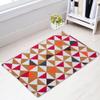 SARAL HOME EASY LIVING Cotton Printed Rectangular Rug | Durable & Washable Multipurpose Rugs Set For Home/Kitchen/Living Area/Lobby, Set of 2 (Red, 45x70 & 50x80 Cms) view 2