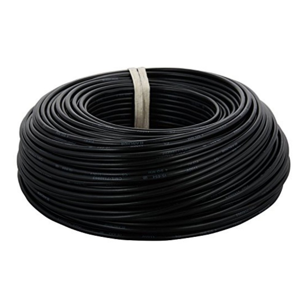 BCC Cab 1 Sq. mm wire 90 mtr coil (Black)