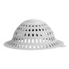 InterDesign Metro Ultra Bathroom Shower Drain Protector - Gray/Silver view 1
