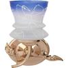 Somil Modern Design Colorful Golden Metal Wall Lamp with Hand Decorated Glass Shade view 1