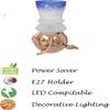 Somil Modern Design Colorful Golden Metal Wall Lamp with Hand Decorated Glass Shade view 4