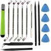 PagKis 7395 Screwdriver Set and Opening Tools Multicolour - 5 Screw Driver Bits, 1 Handle, 2 Tweezers, 4 Opening Picks, 2 Spudger and 1 Mini Spudger view 1