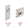 MHS Zinc Alloy Indicator Turn Latch Bolt Engaged and Vacant Privacy Indicator with Screws for Wash Room Office Toilet Trial Room Hotel Bed Room Door (Pack of 2, Silver Matt) view 2