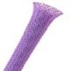Expandable Braided Sleeve - Flexo PET - 1/8" (3mm) Purple - 10 Ft view 1