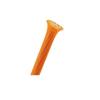 Expandable Braided Sleeve - Flexo PET - 1/8" (3mm) Orange - 10 Ft view 1