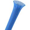 Techflex Expandable Braided PET Sleeve Flexo (1/8-inch, Neon Blue, 10 ft) view 1