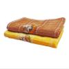 Space Fly Love Touch Embroidered, Super Absorbent, Yellow and Brown Cotton Hand Towels (Set of 2) view 1