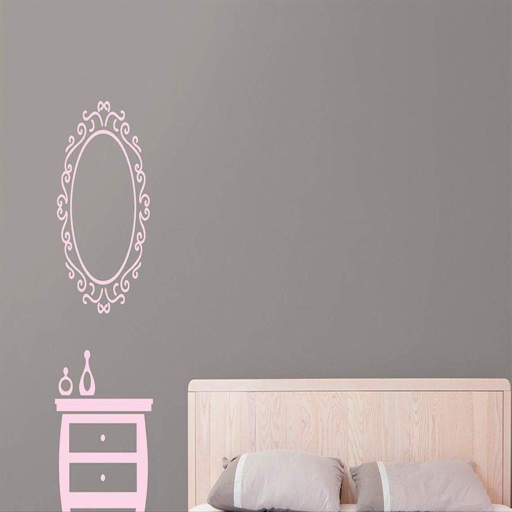 Kayra Decor Stencils for Wall Painting Mirror - Pack of 1, 16-inch x 24 inch - (KHSNT017)