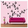 Kayra Decor Stencils for Wall Painting Flying Birds Large- Size 93 X 34 (KHSNT236) view 1