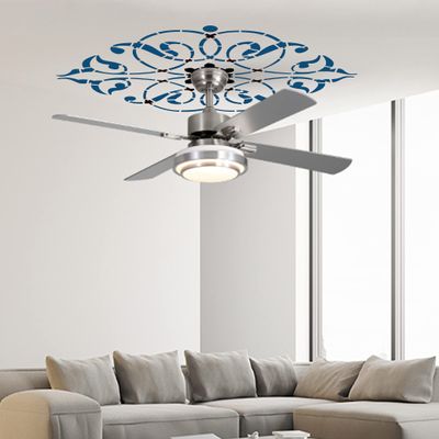 Kayra Decor Stencil for Wall Painting - Chandelier Pattern Large Size 24 X 36 (KHSNT309)