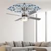 Kayra Decor Stencil for Wall Painting - Chandelier Pattern Large Size 24 X 36 (KHSNT309) view 1