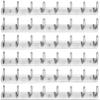 SMART SHOPHAR Stainless Steel L Type Wall Hook 8 Legs Silver, Pack of 6 / Easy to Use/Wide Range of Applications view 1