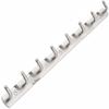 SMART SHOPHAR Stainless Steel L Type Wall Hook 8 Legs Silver, Pack of 6 / Easy to Use/Wide Range of Applications view 2
