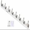 SMART SHOPHAR Stainless Steel L Type Wall Hook 8 Legs Silver, Pack of 6 / Easy to Use/Wide Range of Applications view 4
