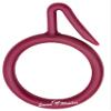 Smart Shophar Plastic Nemani Curtain Ring 1.5 Inches Red Pack of 24 - Functional and Versatile Curtain Rings - Durable, Easy to Use, Secure Curtain Hanging view 2