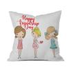 The Purple Tree Friendship Day Gift Cushion Cover (16x16) - 1 pc, Gift for Friends, Friendship Day Gifts view 2