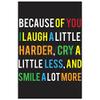 tinywalk Friendship Quote Wall Art Poster 12x18 Inch  Premium 300 GSM Thick Cardstock Print with Double-Sided Tape, Aesthetic Decor for Living Room, Bedroom, Dorm & Home view 1