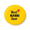 PEACOCKRIDE Best Nanni Ever I Raksha Bandhan Gifts Fridge Magnet (Metal, Multicolour, 75mm) view 1