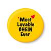 PEACOCKRIDE Most Lovable BHEIN Ever I Raksha Bandhan Gifts Fridge Magnet (Metal, Multicolour, 75mm) view 1