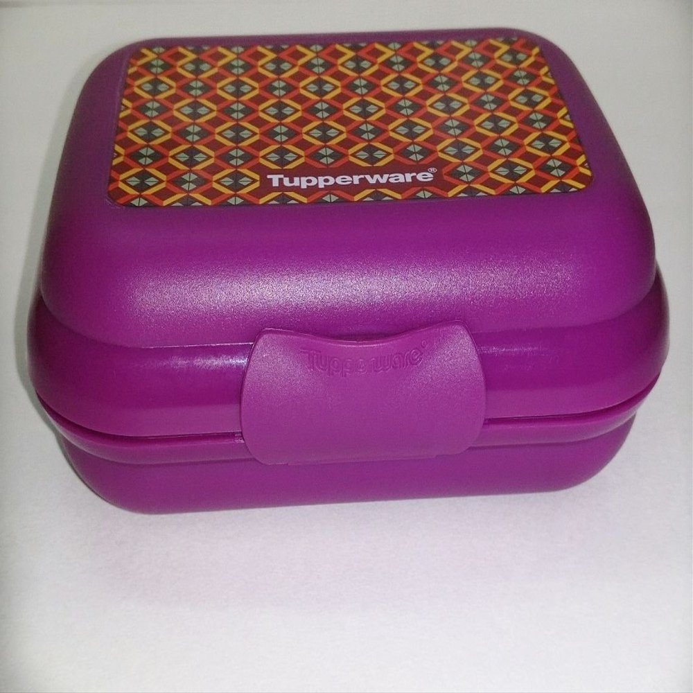 Tupperware 100 gm butter box Or Use as Jewellery Box